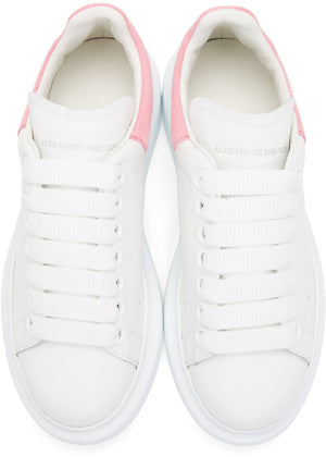 Alexander McQueen Oversized Sneakers 'White & Pink'