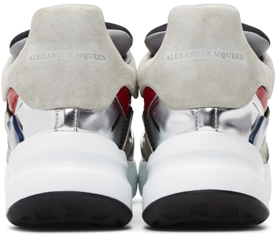 Alexander McQueen Patchwork Runner 'Multicolor'