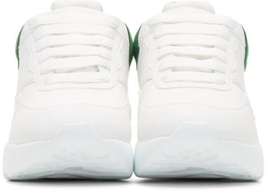 Alexander McQueen Oversized Runner 'White & Green'